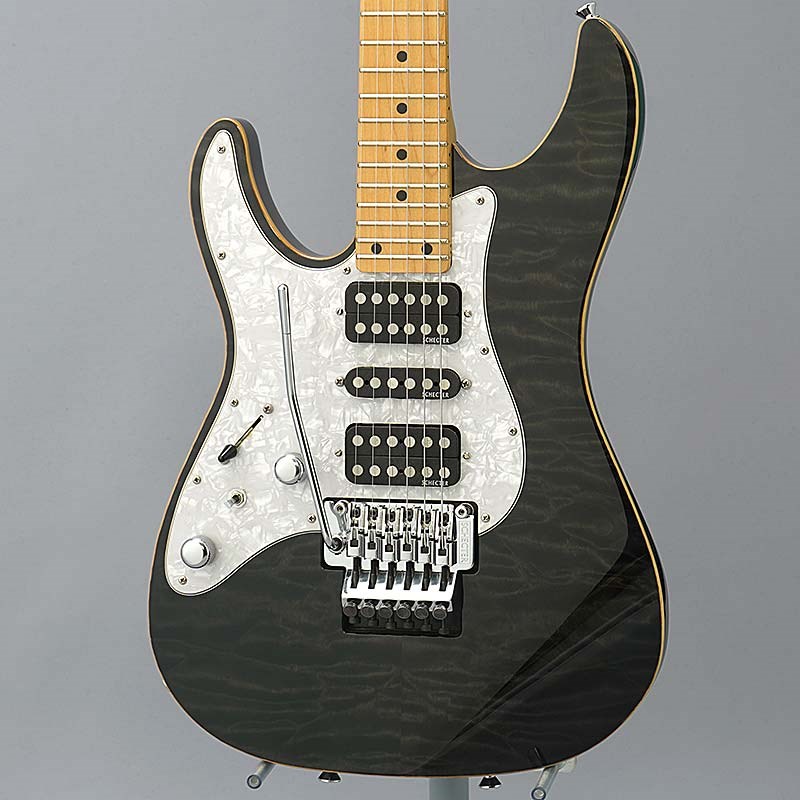 SCHECTER SD-2-24-AS Left Hand (See-thru Black)の画像